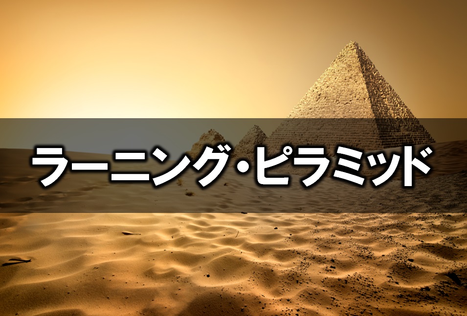 【せどり情報発信】ラーニング・ピラミッド